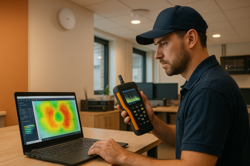 Entreprise spécialiste réseau pour audit wifi sur Aubagne et alentours
