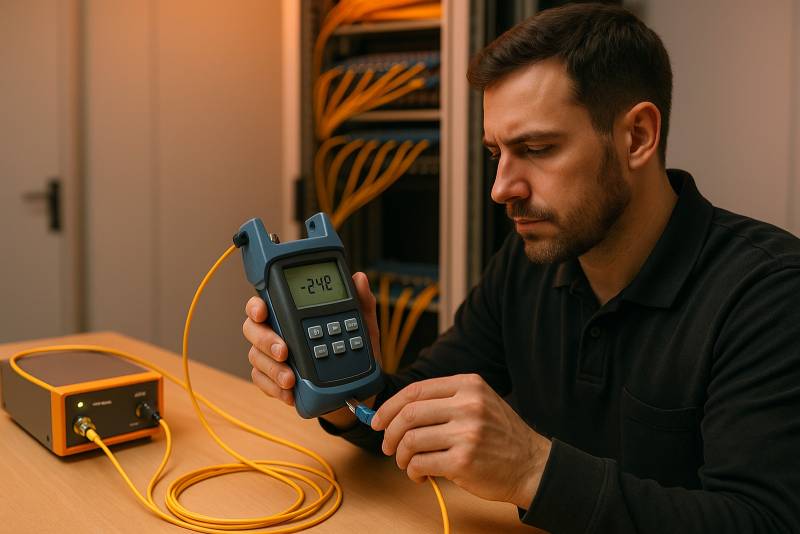 Comment tester une fibre optique ?