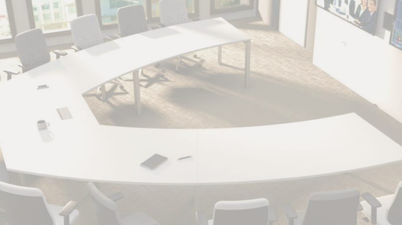 table de réunion ergonomique UBIC