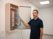 Notre zone d'activité pour ce service Société compétente pour installation de câblage et réseau informatique pour la domotique professionnelle en entreprise